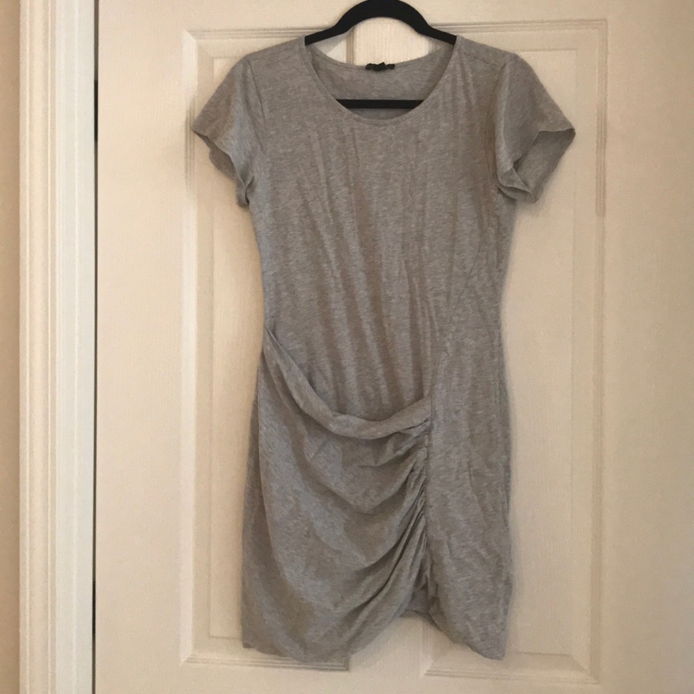 Theory Short Sleeve Cotton Dress